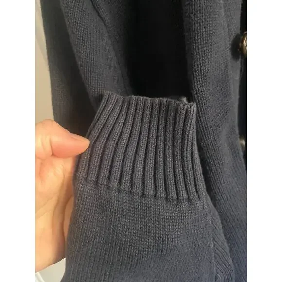 J.Crew blue cardigan size large - Picture 9 of 11